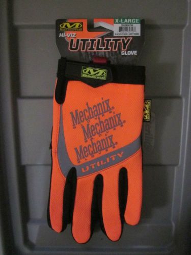MECHANIX WEAR Mechanics Gloves XL, Hi-Viz - Utility - Orange - BRAND NEW!