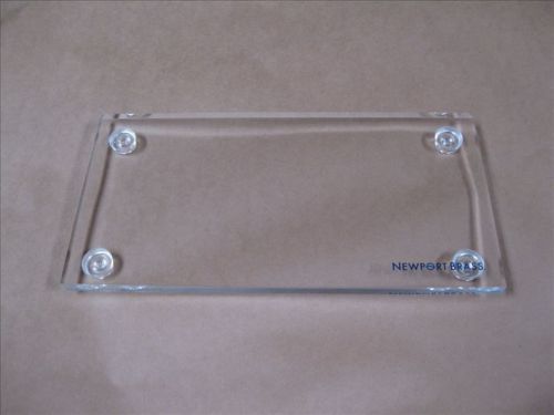 Fully polished edges 1/2&#034; x 6&#034; x 12&#034;  cell cast plexiglass/acrylic base for sale