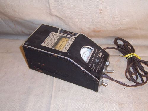 James Millen 90651 Grid - Dip Meter  Ham Radio Tuning Vintage