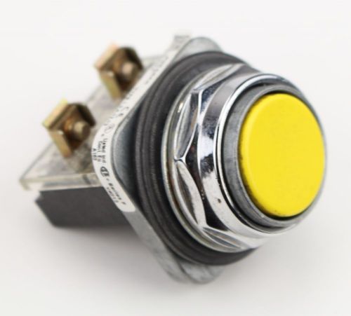 Siemens Furnas Yellow Momentary Push Button 1NO 52PA8A4K USG