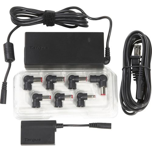 Targus 90W AC Laptop Charger W/IN-Line - Black