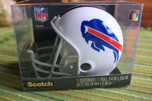 Scotch® Magic™ Football Helmet Tape Dispenser, Buffalo Bills Great Collectible