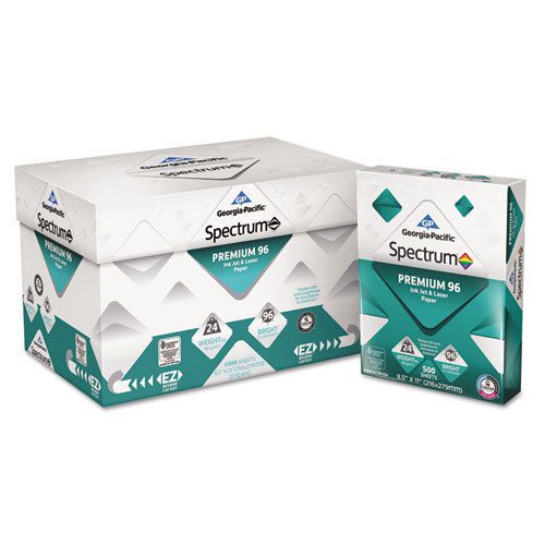 Spectrum premium 96 inkjet &amp; laser paper, 24lb, 8-1/2 x 11, white, 500 shts/ream for sale