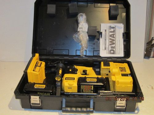 Dewalt dc233kldh 36volt rotary hammer drill kit with dust extraction f/shp new for sale