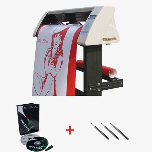 High quality 24&#034; redsail vinyl sign cutter with contour cut function for sale