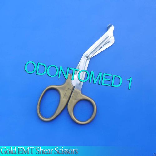 Gold EMT Shear Scissors 7.5&#034; Bandage Paramedic EMS