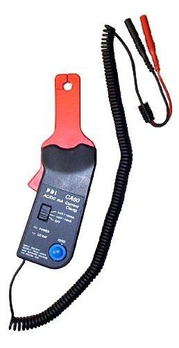 PDI CA-60 Handheld 60 Amp AC/DC Current Clamp Probe, Red