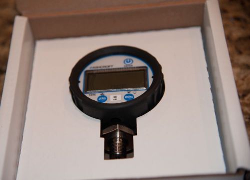Ashcroft general purpose digital pressure gauge dg25 with protective boot in box for sale