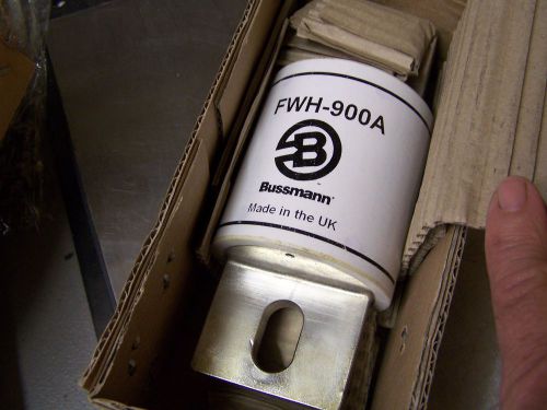 New perfect genuine bussmann 900 amp electrical fuse fwh-900a for sale