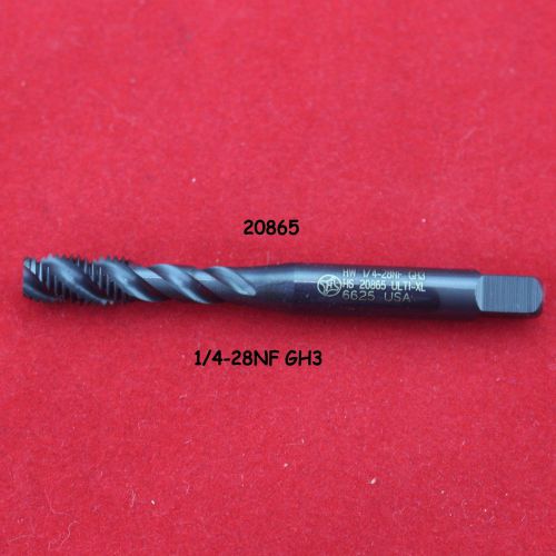 New hanson-whitney 1/4-28 3 flute 45sf ulti-xt semi bottoming tap gh-2 #20865 hw for sale