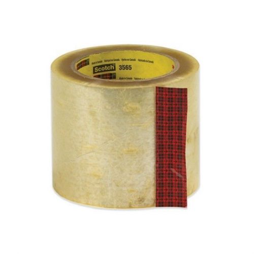 &#034;3M 3565 Label Protection Tape, 4&#034;&#034; x 110 yds., Clear, 18/Case&#034;