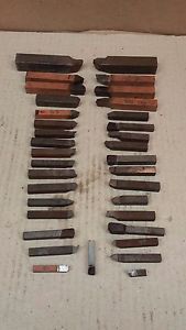 LOT OF 33 ASSORTED CARBIDE TIP TOOL BITS (T5)