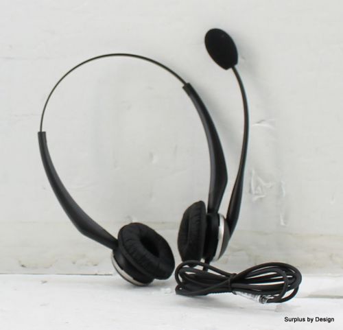 UNTESTED Jabra® GN2125 Duo Corded Quick Disconnect Headset