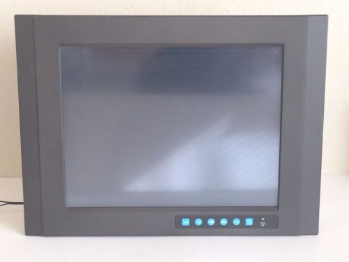Advantech FPM-3150TVE-T 15&#034; Color TFT LCD Flat Panel Touch Screen Monitor