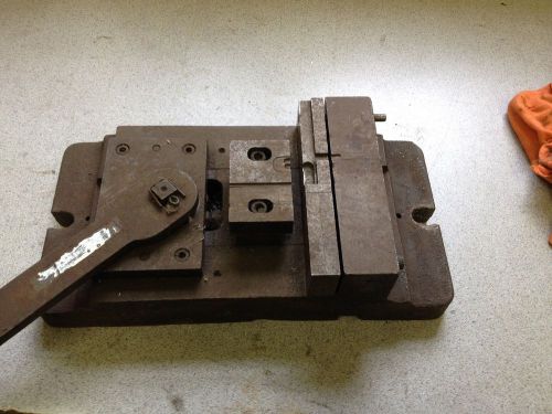 Quick release milling machine drill press cam lever vise 6&#034; wide 1.5&#034; opening for sale
