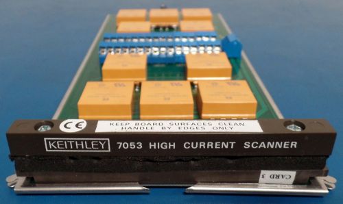 Keithley 7053 High-Current 10 Channel Scanner Card, 5A for use w/ 7001 &amp; 7002