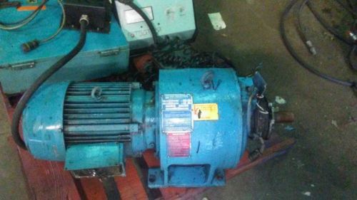 Wer dc 10hp motor with break and speed control for sale