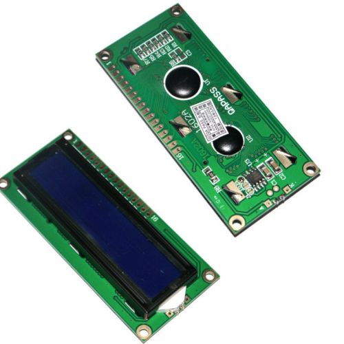 Backlight screen with lcd 1602 2016 display for arduino blue module 1602a 5v for sale