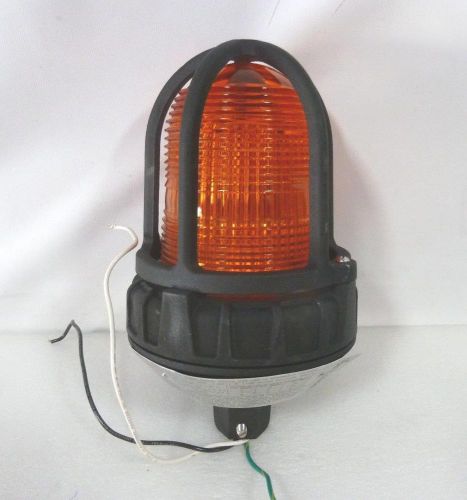 Federal signal corporation flashing led hazardous warning light - 191xl (amber) for sale