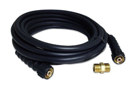 Apache 10085590 5/16&#034; x 25 3700 PSI Pressure Washer Hose with Female Metric Ends