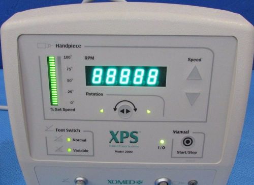 Xomed XPS system 2000