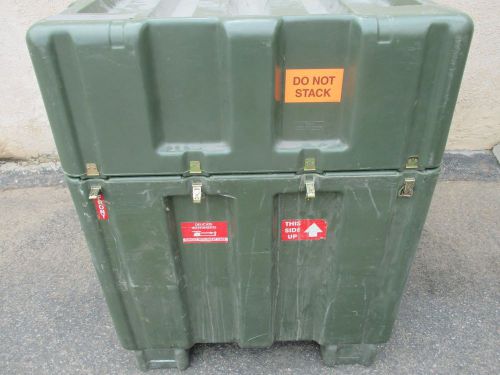 HARDIGG Military Surplus Shipping and Storage case with Foam 37&#034;x37&#034;x42&#034; (HUGE)
