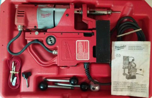 MILWAUKEE 4270-20 COMPACT ELECTROMAGNETIC HEAVY DUTY DRILL PRESS - FREE SHIPPING