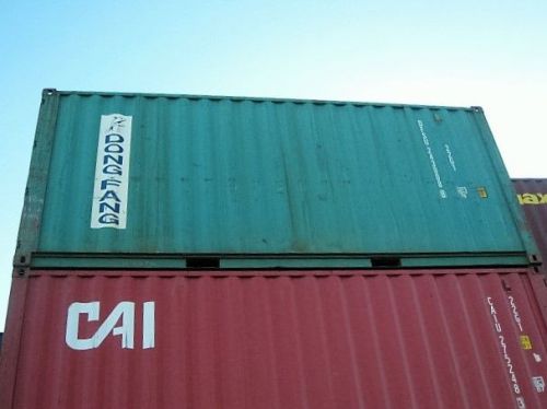 20&#039; Steel Ground Level Storage/Shipping Containers