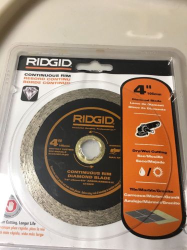 RIDGID 4 inch Continuous Diamond Blade