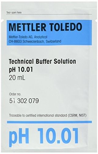 Mettler toledo mettler-toledo 51302079 ph 10.01 buffer sachets (pack of 30) for sale