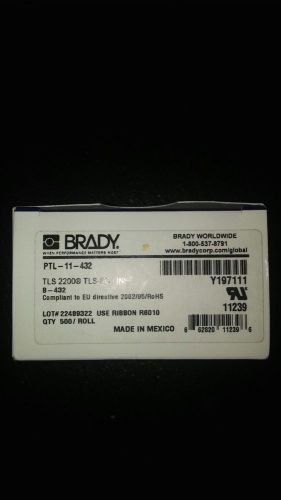 BRADY LABEL PTL 11-432   3 BOXES