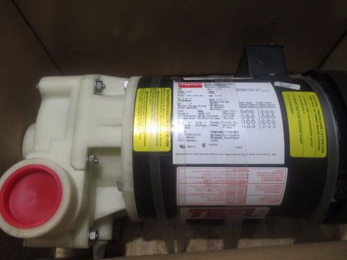 Teel 2p691 pump  polypropylene corrosion chemical  resistant 1 hp 1 1/2 nos nib for sale