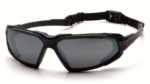 Pyramex Highlander Safety Eyewear Black Frame/Gray Anti-Fog Lens