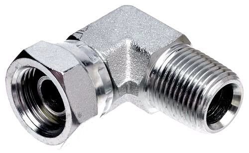 (qty 25) gates 16mp-8fpx90 male pipe nptf to female pipe swivel npsm 90° adapter for sale