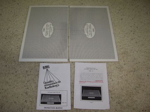 RMI 142 Gammex  Mesh Test Tool Nuclear Associates Victoreen Xray Radcal fluke