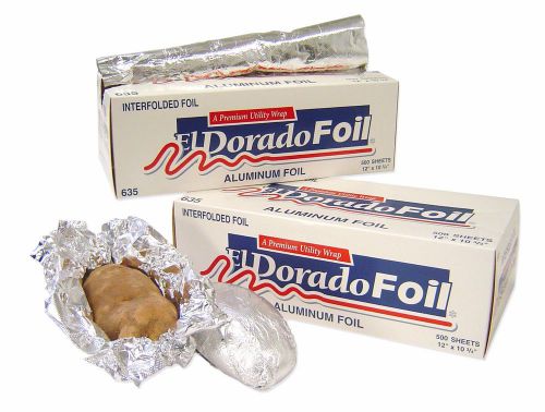 El Dorado Interfolded Aluminum Foil Pop-Up Sheets - 12&#034; x 10-3/4&#034; [12 Box Case]