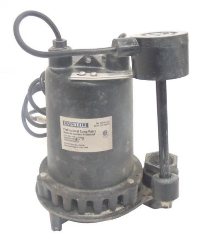 Everbilt pssp10001vd professional sump pump 1-hp professional cast iron for sale