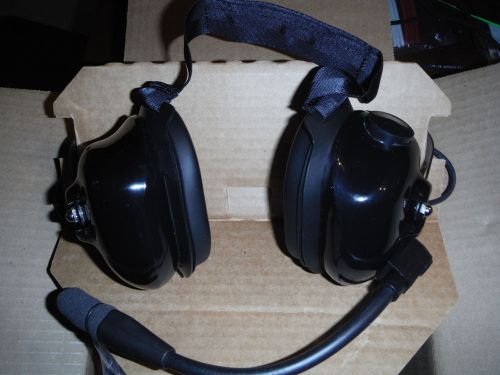 Motorola bdn6645a - heavy duty dual muff headset - new in box - free shipping for sale