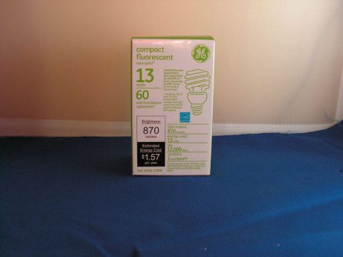 GE Spiral 13W Compact Fluorescent Bulb - 86256