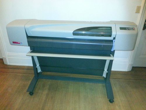 Hp designjet 500 plotter 42  width with stand for sale
