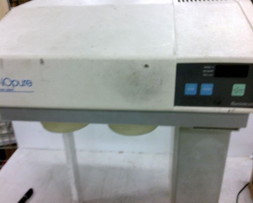 THERMO FISHER SCIENTIFIC ULTRAPURE WATER SYS 3AMP 1PH 120V 50/60HZ D4741