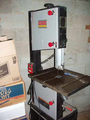 Craftsman 14&#034; bandsaw with stand and fence and light for sale