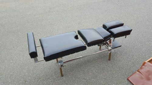 Zenith Chiropractic Table (Basic Bench Style) Vintage