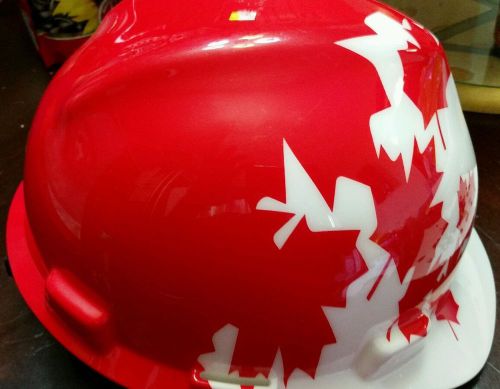 canadian flag helmet
