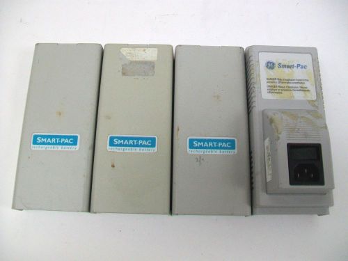 Lot of 4 GE Marquette Smart-Pac Rechargeable Battery