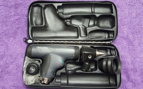 WELCH ALLYN PANOPTIC OPHTHALMOSCOPE 11820 NEW CORNEAL VIEWING LENS &amp; OTOSCOPE!