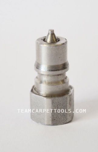 Stainless Steel Male Disconnect Coupler Connect 1/4&#034; Carpet Cleaning Wand Valves