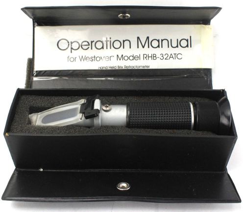 Hand Held BRIX PORTABLE REFRACTOMETER  With Automatic Temperature Compensation