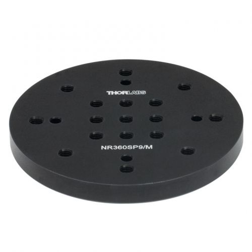 Counterbored Adapter Plate for NR360S and DDR100 Stages, Metric
