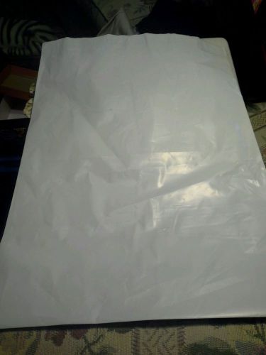 SALE        NEW !!    LOT OF 21   15&#034; X 12 &#034;    19 WHITE / 2 BLUE   POLY MAILERS